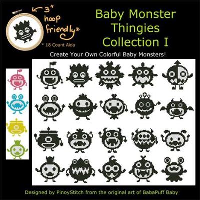 (image for) Baby Monster Thingies Collection I